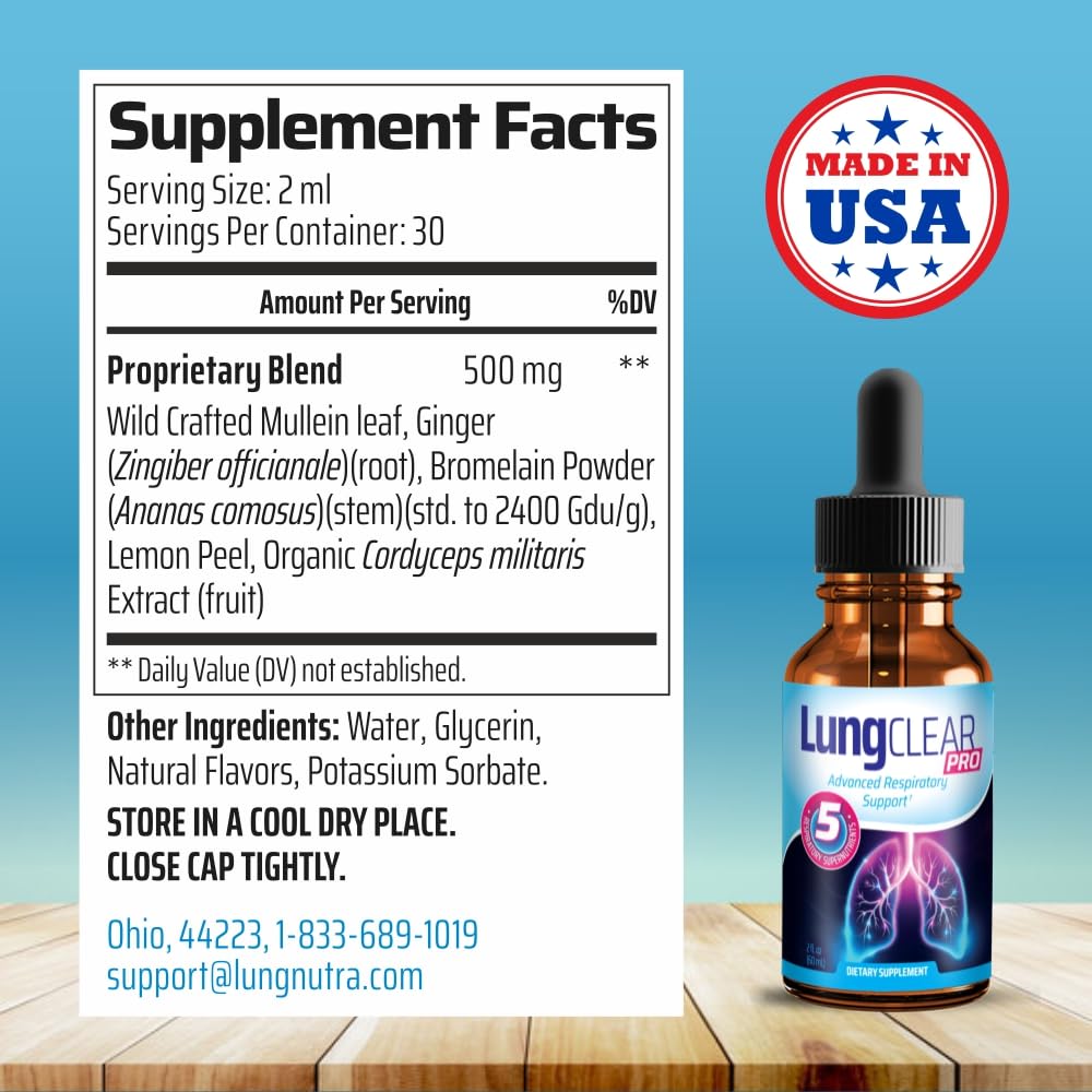 Usage de LUNG CLEAR PRO dans un cadre de santé