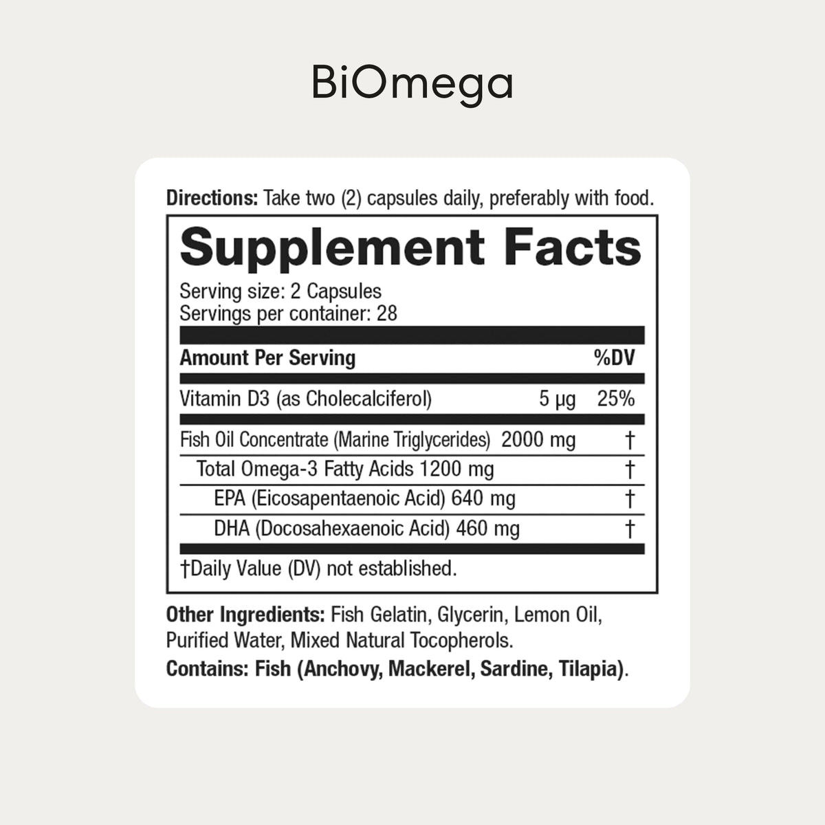 USANA BiOmega Premium Omega-3 capsules ouvertes montrant le contenu