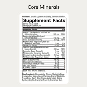 USANA CellSentials Minéraux de Base emballage