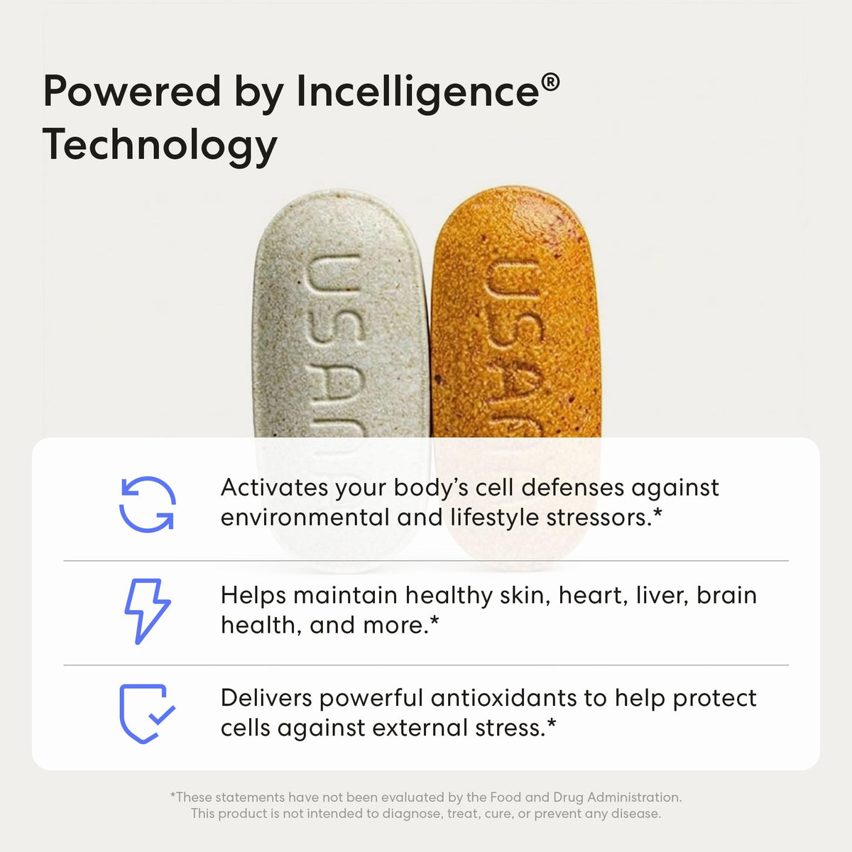 USANA CellSentials Minéraux de Base sur une table