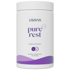 USANA Pure Rest Mélatonine comprimés dissolvables sans sucre, boîte de 56 comprimés
