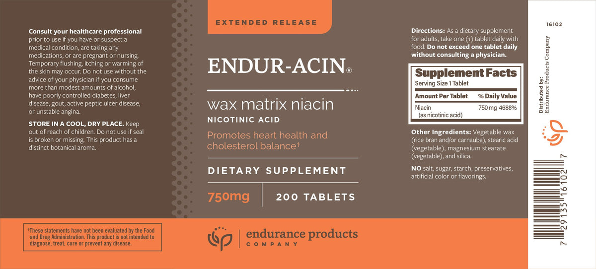 use Products Niacine 750mg comprimés dans l'emballage