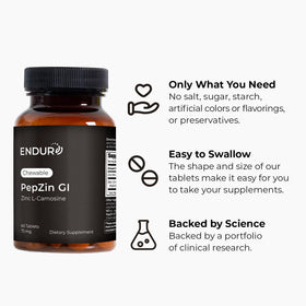 use Products Pep-Zin GI comprimés à mâcher, prise d'un comprimé