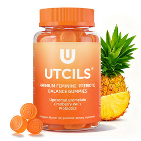 Utcils Gélifiés Équilibre Féminin Premium 60 Gummies, avant