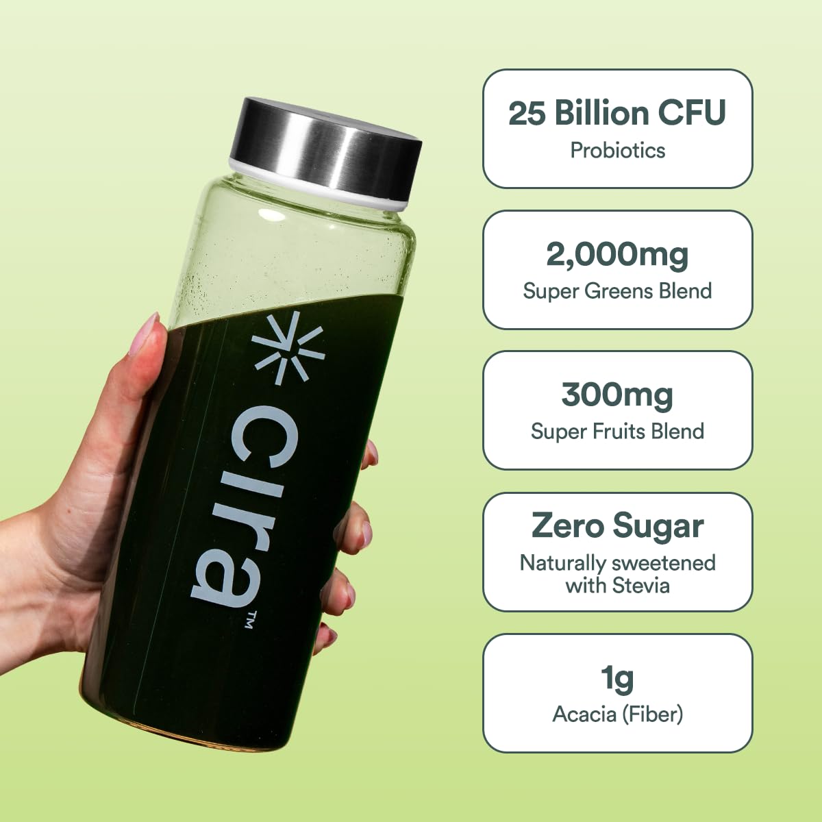 Utilisation de Cira Daily Greens dans un smoothie
