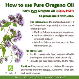 Utilisation de l'huile d'origan bio dans une recette