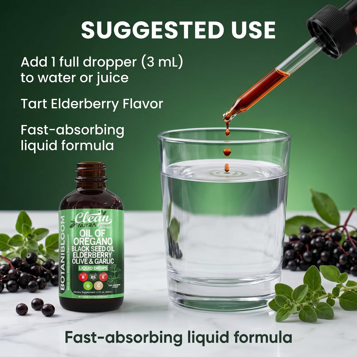 Utilisation de l'huile d'origan Clean Nutraceuticals dans une routine quotidienne
