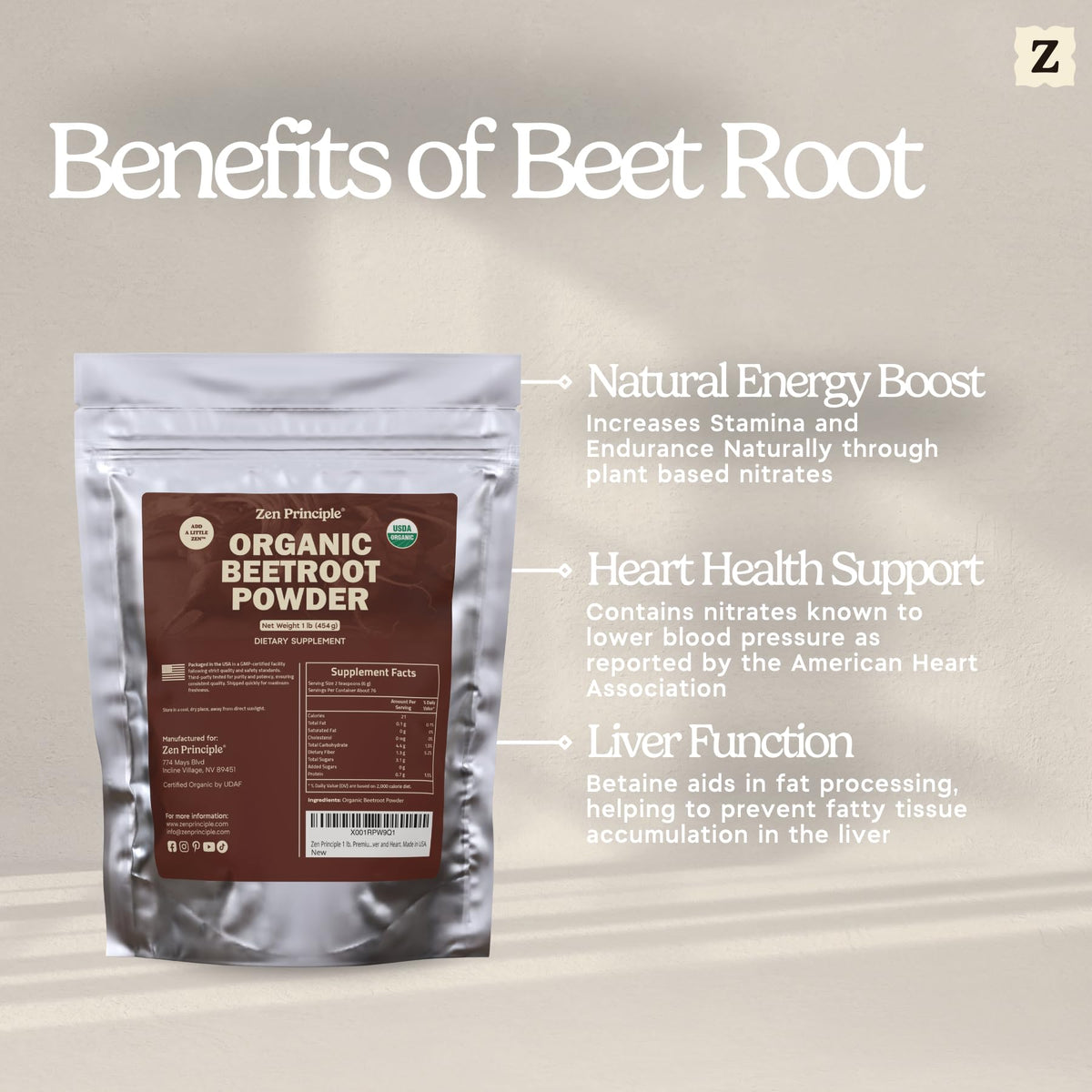 Utilisation de la poudre de betterave dans un smoothie