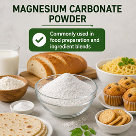 Utilisation de la poudre de carbonate de magnésium en laboratoire