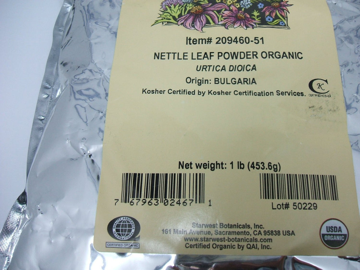 Utilisation de la Poudre de Feuille d'Ortie Bio dans un smoothie