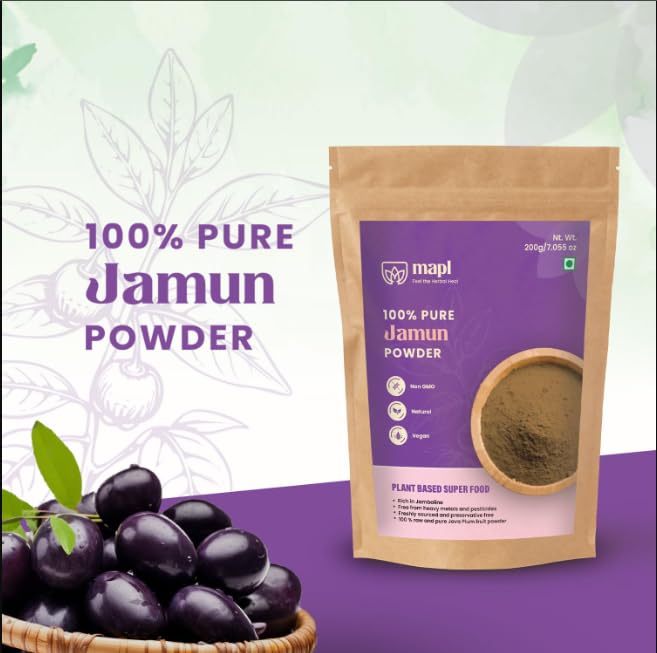 Utilisation de la poudre de Jamun dans un smoothie