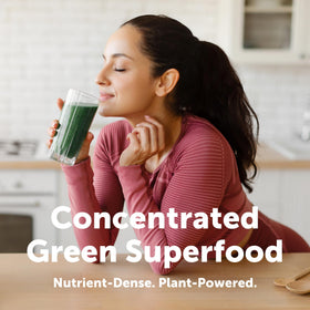 Utilisation de la poudre de spiruline dans un jus frais