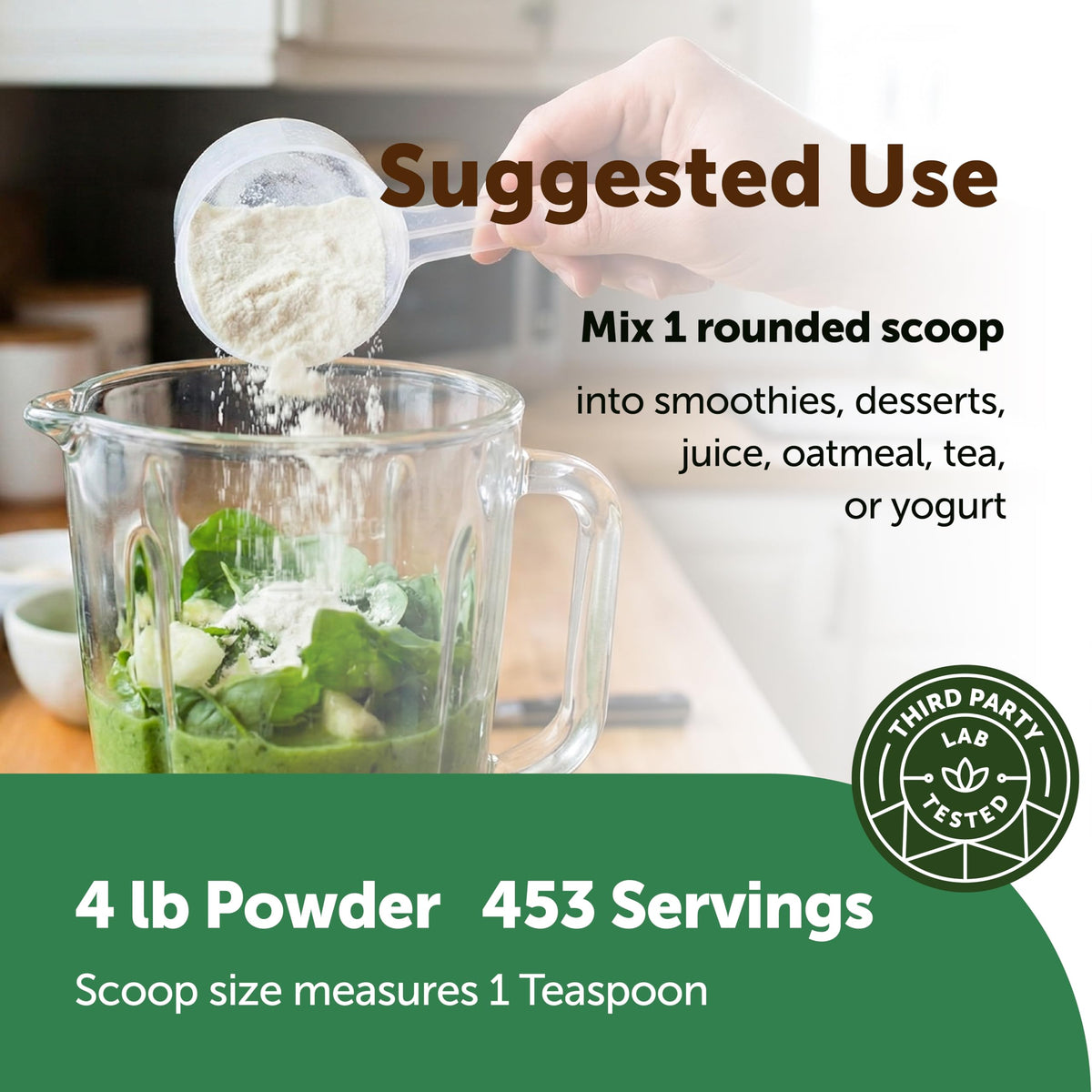 Utilisation de la Poudre de Stévia dans un smoothie