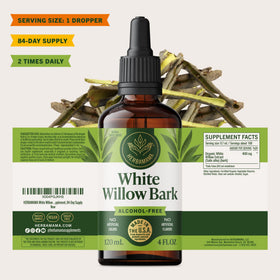 Utilisation de la teinture d'écorce de saule blanc HERBAMAMA dans un cadre quotidien