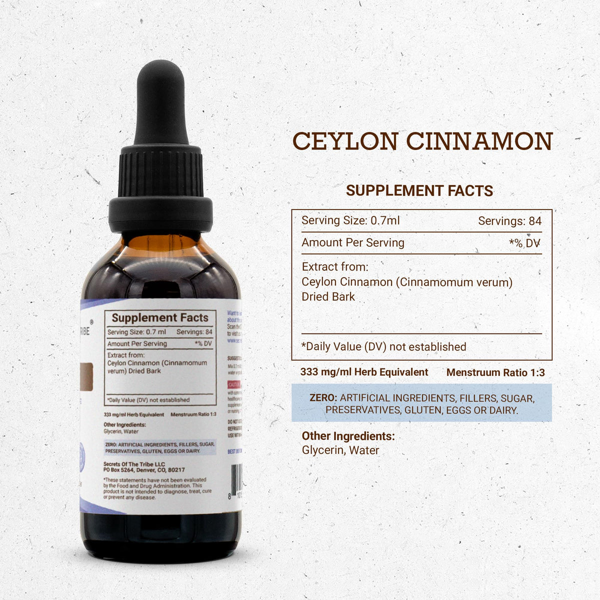 Utilisation de la Teinture de Cannelle de Ceylan dans un cadre naturel