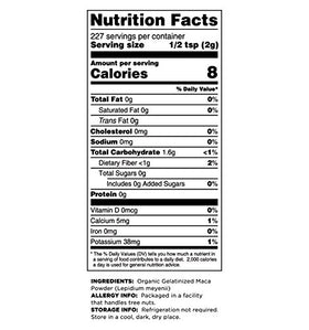 Utilisation de poudre de maca gelatinisée bio dans un smoothie