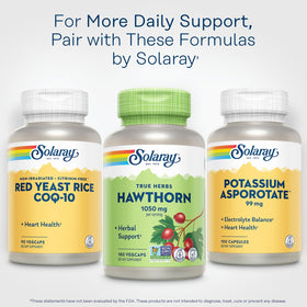 Utilisation des capsules SOLARAY de baies de hawthorn avec un verre d'eau