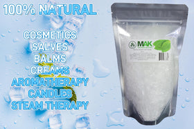 Utilisation des cristaux de menthol dans un projet artisanal
