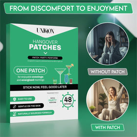 Utilisation des patches de récupération Uniqon lors d'une soirée