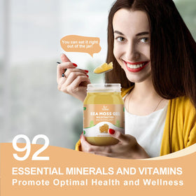 Utilisation du gel d'algue marine OALSE dans un smoothie