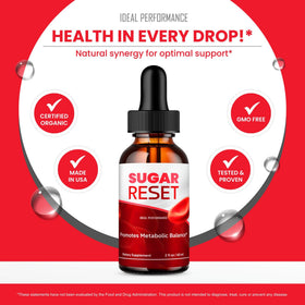 Utilisation quotidienne du complément alimentaire IDEAL PERFORMANCE Sugar Reset