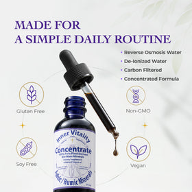 Utilisation quotidienne du concentré Inner Vitality de Morningstar Minerals