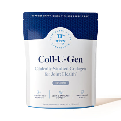 Utzy Naturals Coll-U-Gen poudre de collagène hydrolysé vue de face