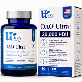 Utzy Naturals DAO Ultra 30 000 HDU complément alimentaire 60 capsules