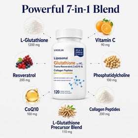 UXOEJIK Glutathion Liposomal 2000MG ingrédients