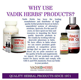 Vadik Herbs Vasaka Poudre 100 Vegicaps avec capsules en vue