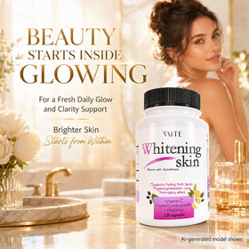 VAITE Glutathion Capsules Vegan avec étiquette claire