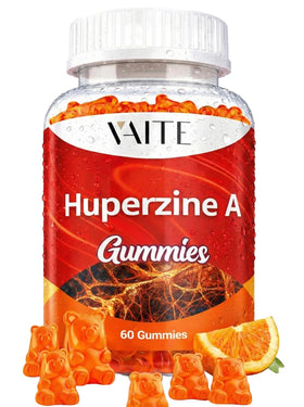 VAITE Gummies Huperzine A 200 mcg vue de face avec emballage