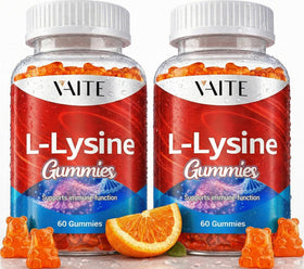 VAITE L-Lysine 1000mg Gummies vegan 60 pièces, vue de face