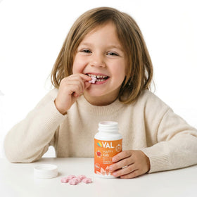 VAL Complément Alimentaire Magnésium pour Enfants 60 Comprimés à Mâcher - Détail des comprimés
