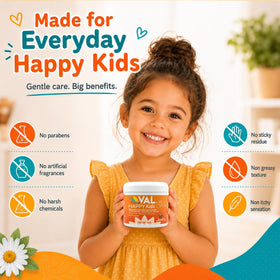 VAL Crème de Magnésium pour Enfants 118 ml ingrédients