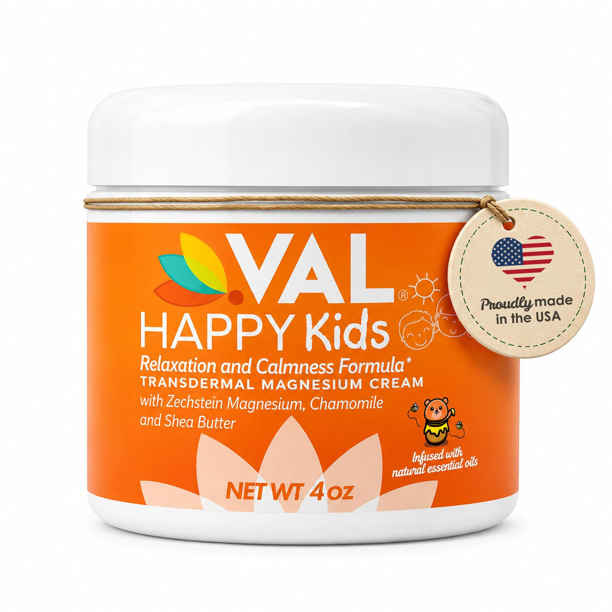 VAL Crème de Magnésium pour Enfants 118 ml vue avant