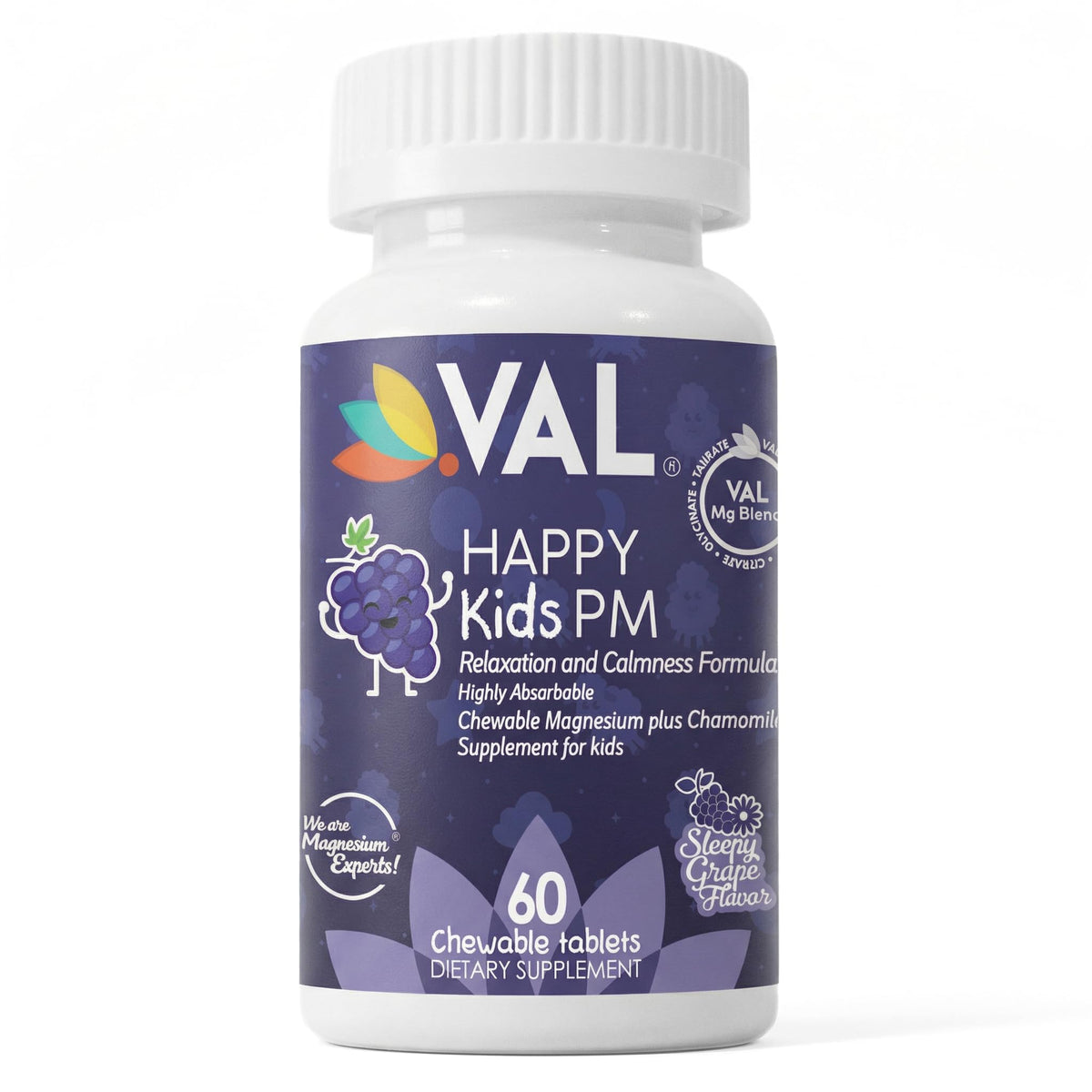 VAL Gummies Magnésium Enfants 60 Ct - boîte avant