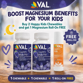 VAL Gummies Magnésium Enfants 60 Ct - dosage recommandé