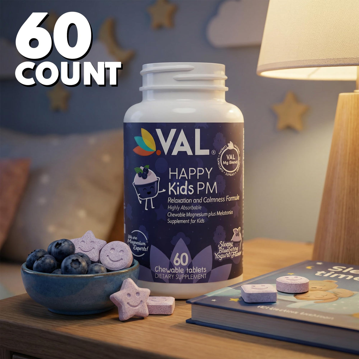 VAL Happy Kids PM illustration de l'utilisation avant le coucher