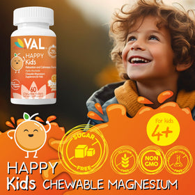 VAL Kids Magnésium 100mg comprimés à mâcher dans leur emballage
