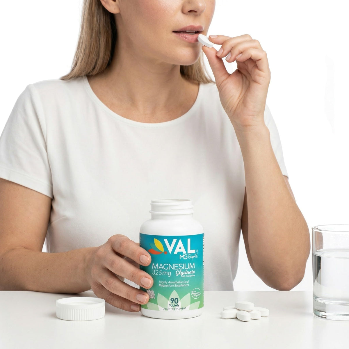 VAL Magnésium Glycinate 325mg comprimé - vue de face