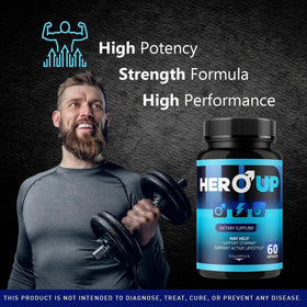 Valdivia Hero Up Capsules côté avec étiquette