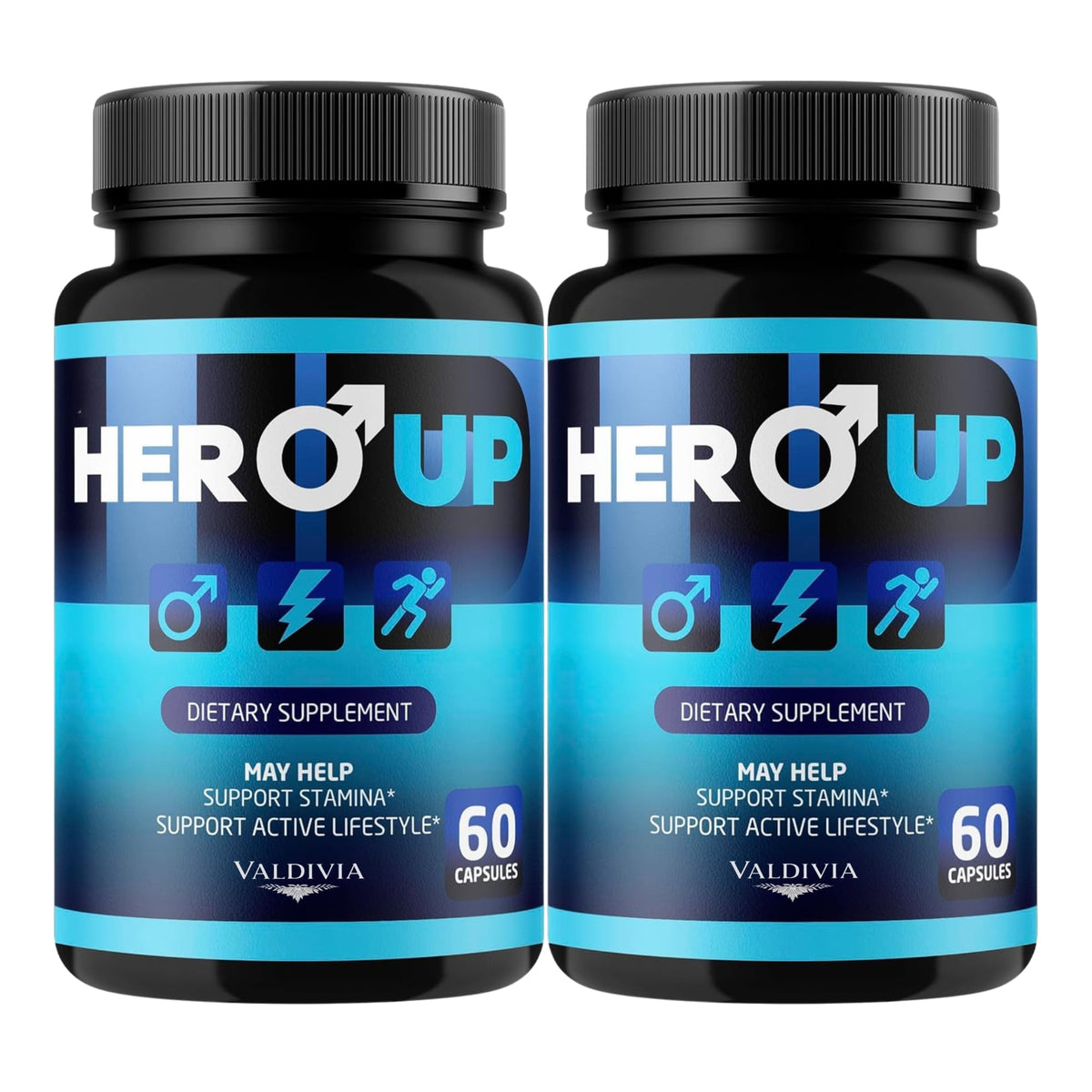 Valdivia Hero Up Capsules pack de 120 capsules vue avant