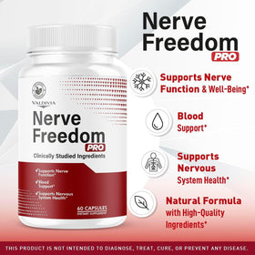 Valdivia Nerve Freedom Pro Capsules 60 pièces, emballage