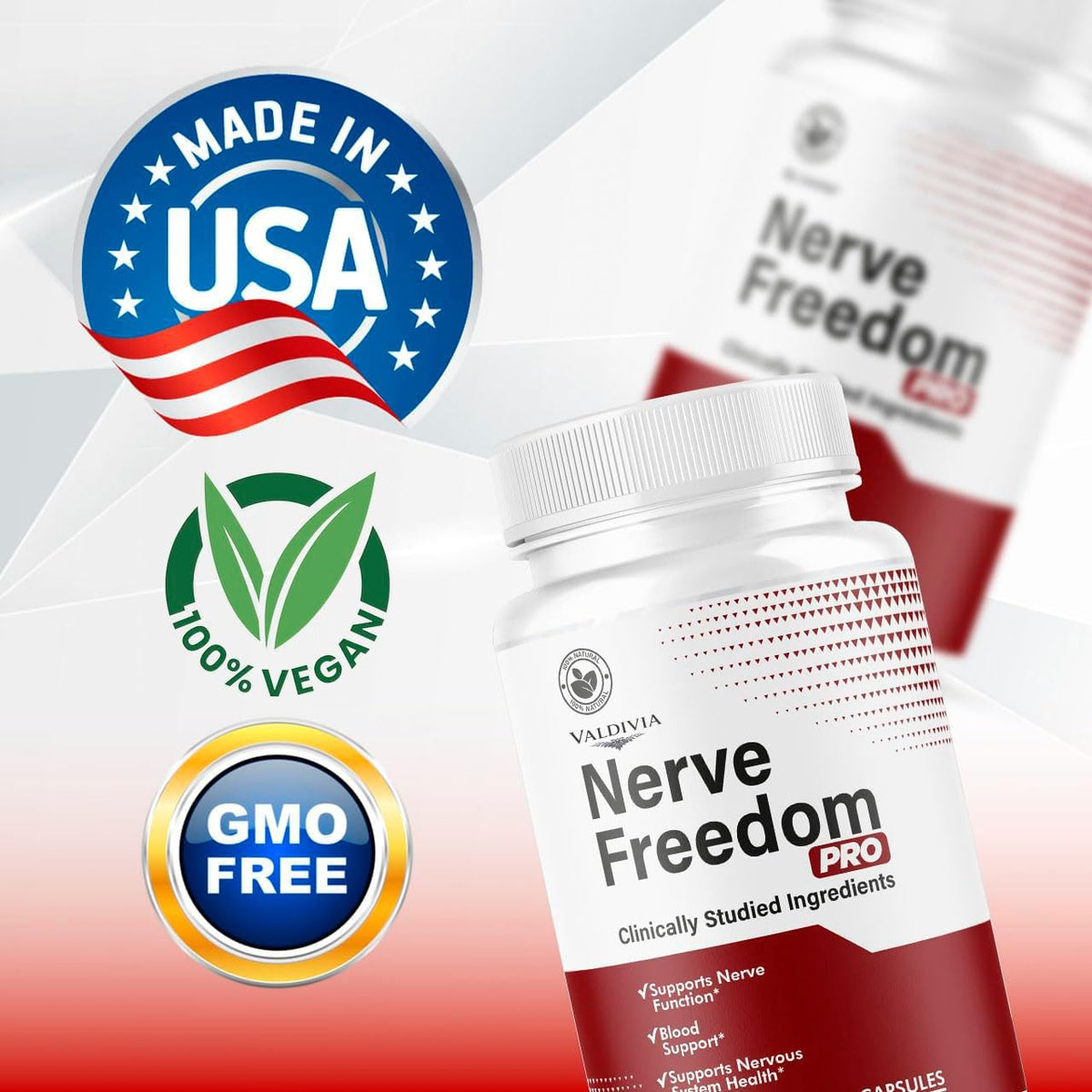 Valdivia Nerve Freedom Pro Capsules, ingrédients naturels