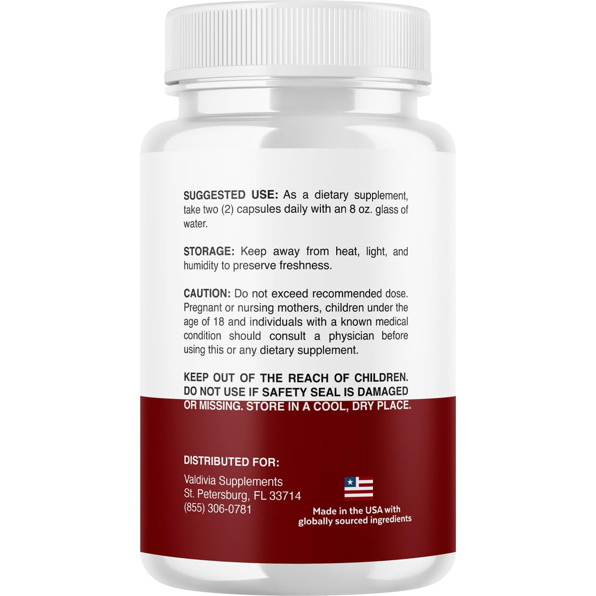 Valdivia Nerve Freedom Pro Capsules, prise quotidienne