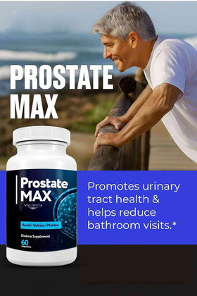 Valdivia ProstateMax emballage arrière avec informations