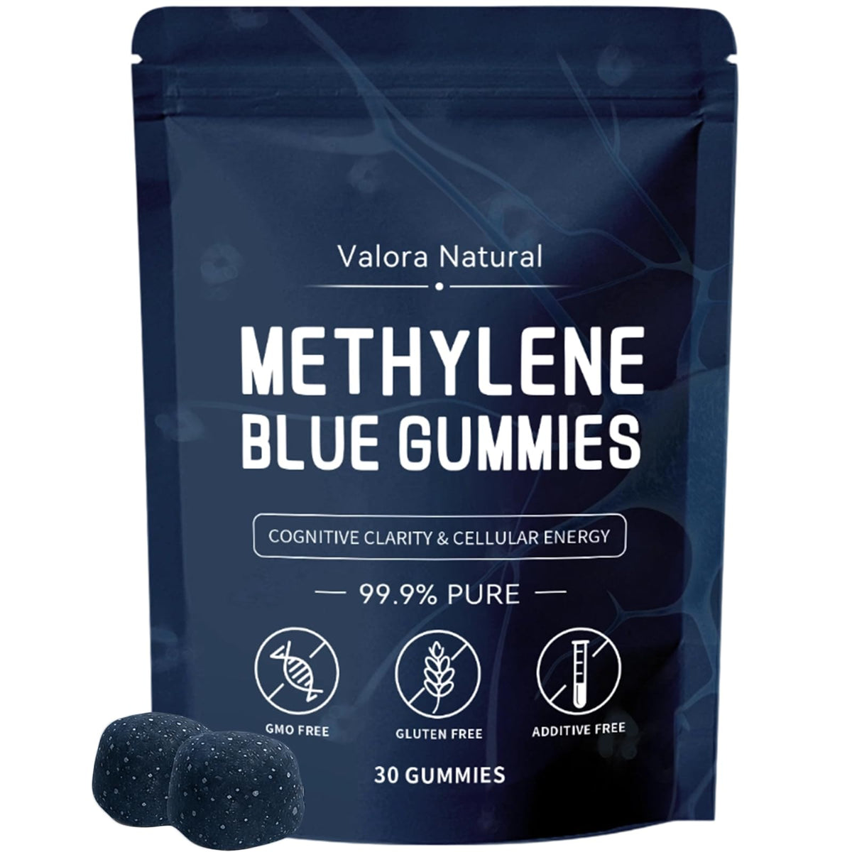 Valora Natural Gummies Methylene Blue 5 mg boîte avant