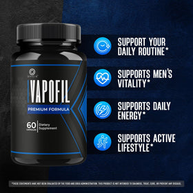 Vapofil Capsules d'OVICIA avec étiquette visible
