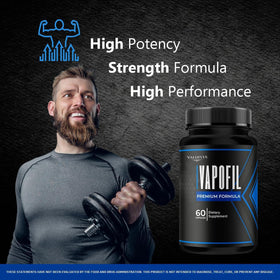 Vapofil Capsules en main, format 60 capsules